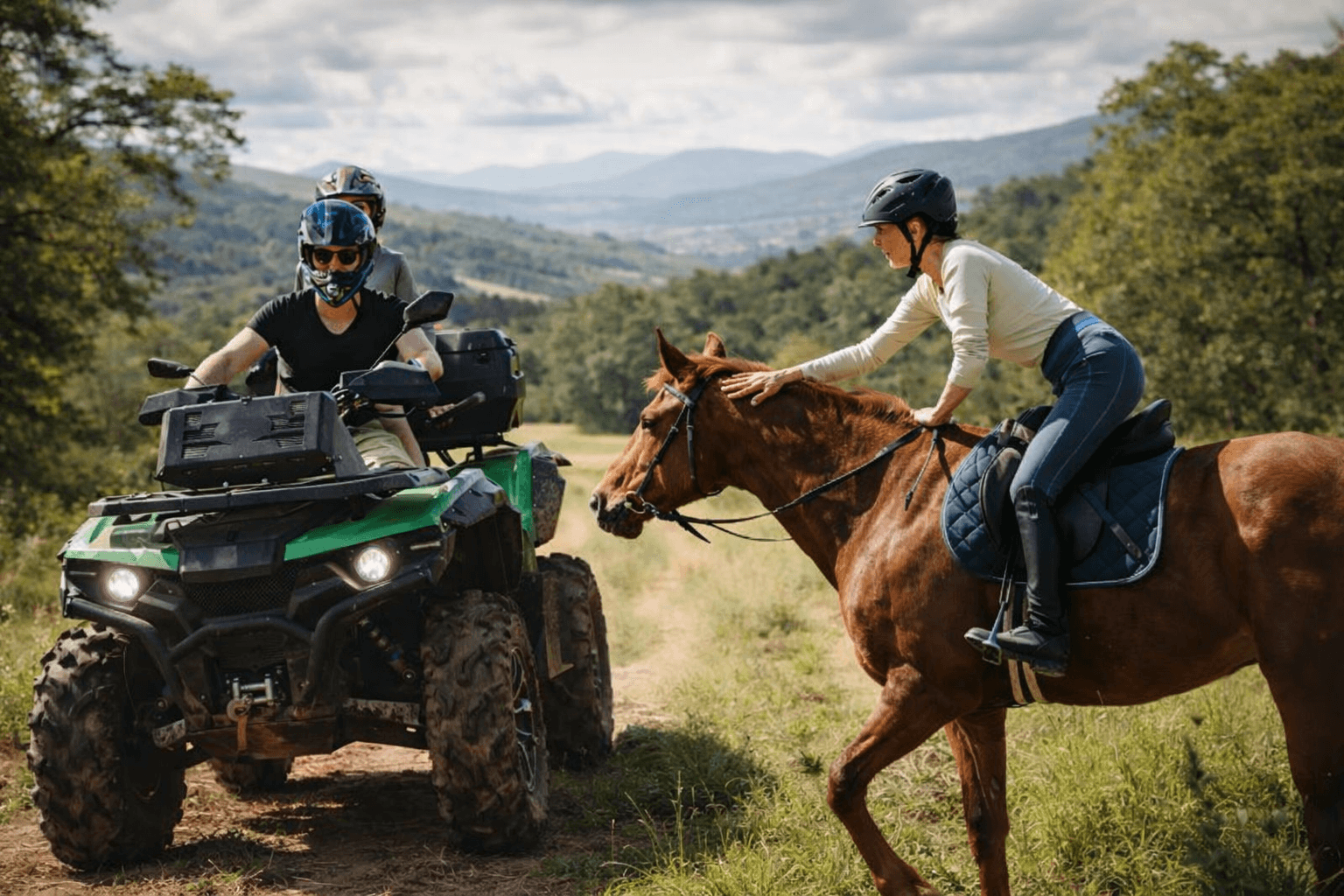 Quad & Équitation